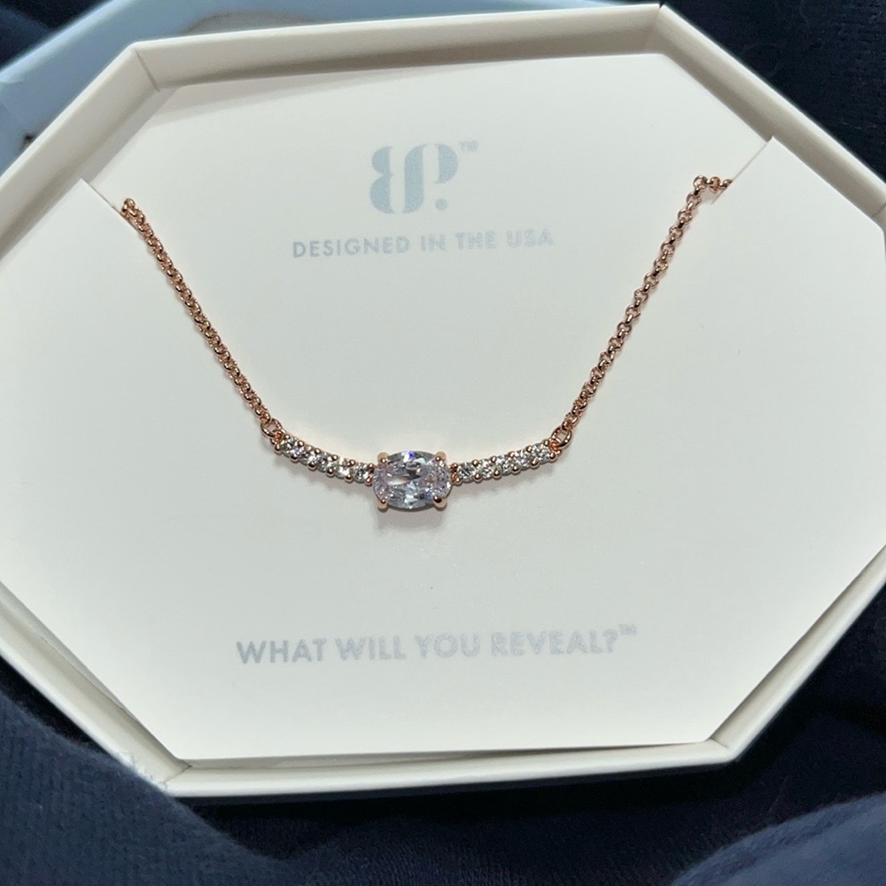 Bomb Party Rose Gold Necklace Right On Time